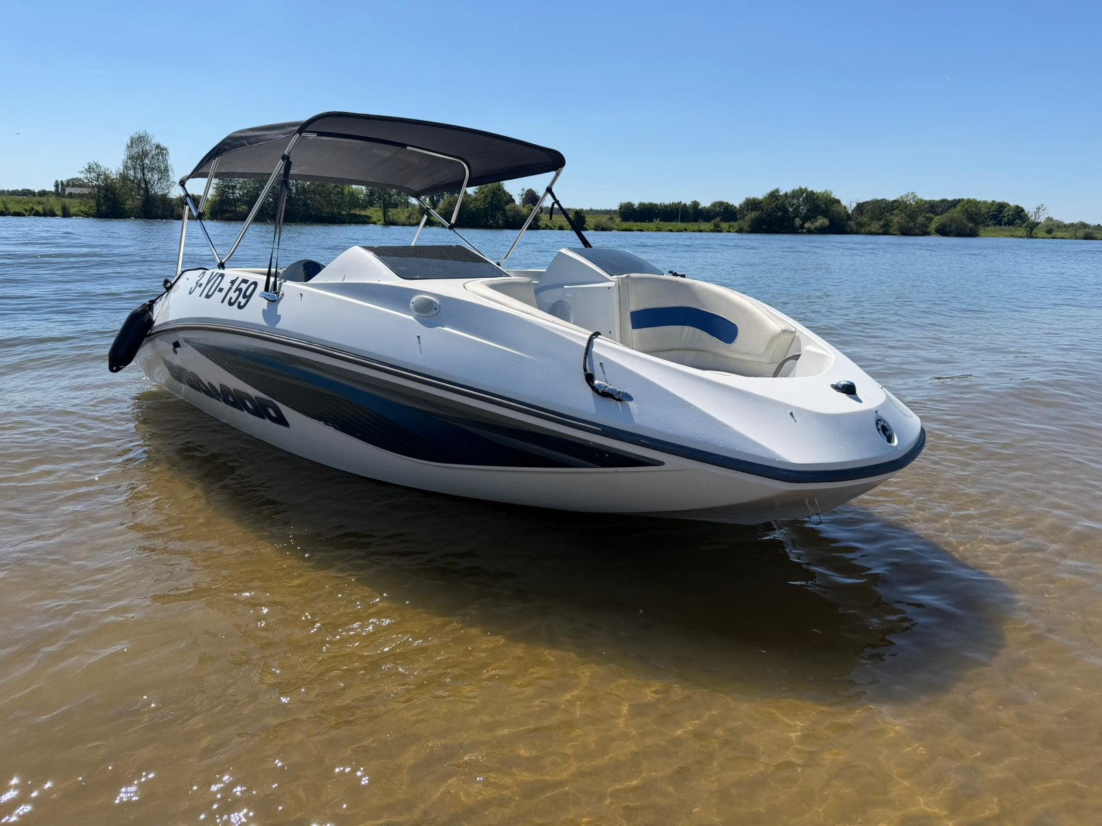 Sea-doo challenger 180 215 pk, Ophalen, Overige merken, Binnenboordmotor, Zo goed als nieuw