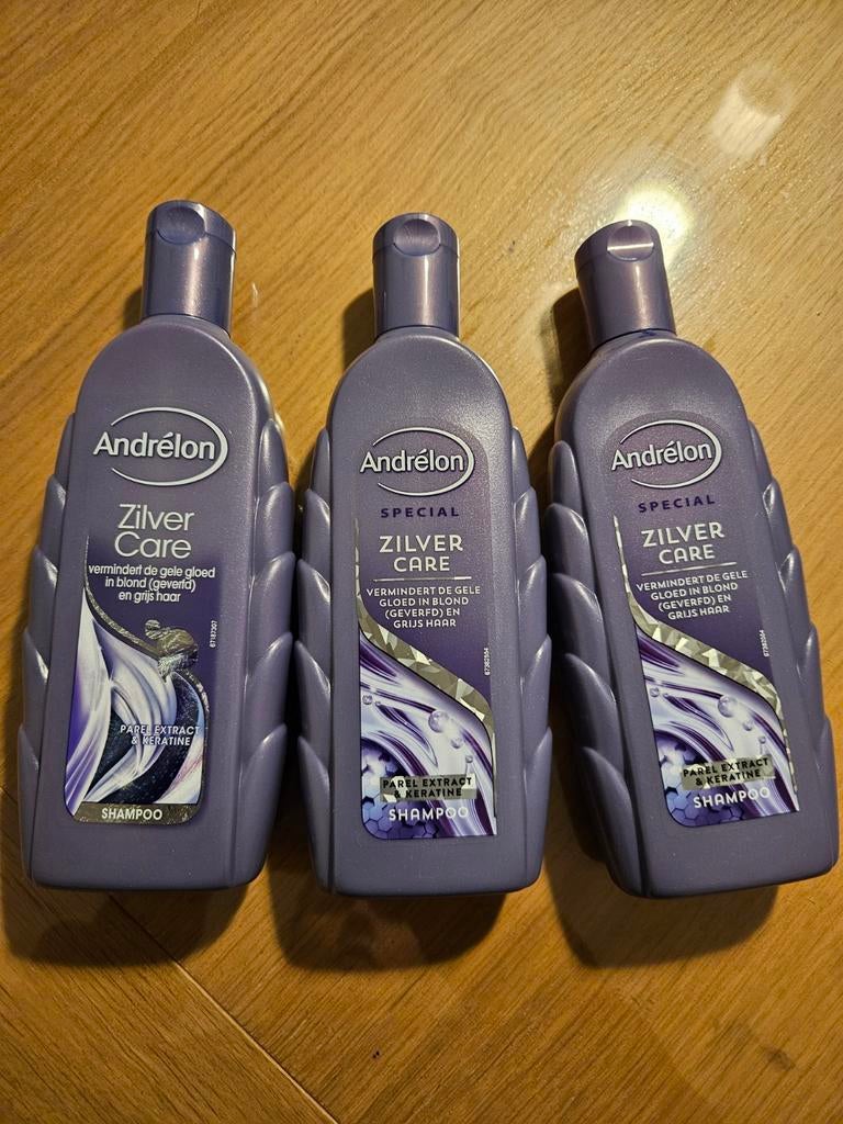 3x andrelon zilvershampoo Nieuw, Ophalen of Verzenden, Nieuw