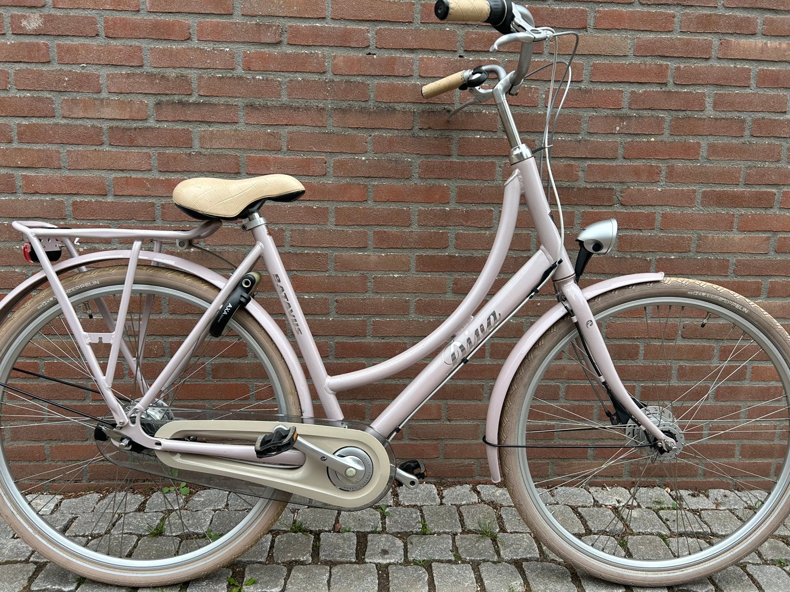 Damesfiets Batavus Diva 28 inch, Ophalen, Batavus, Versnellingen, 56 cm of meer
