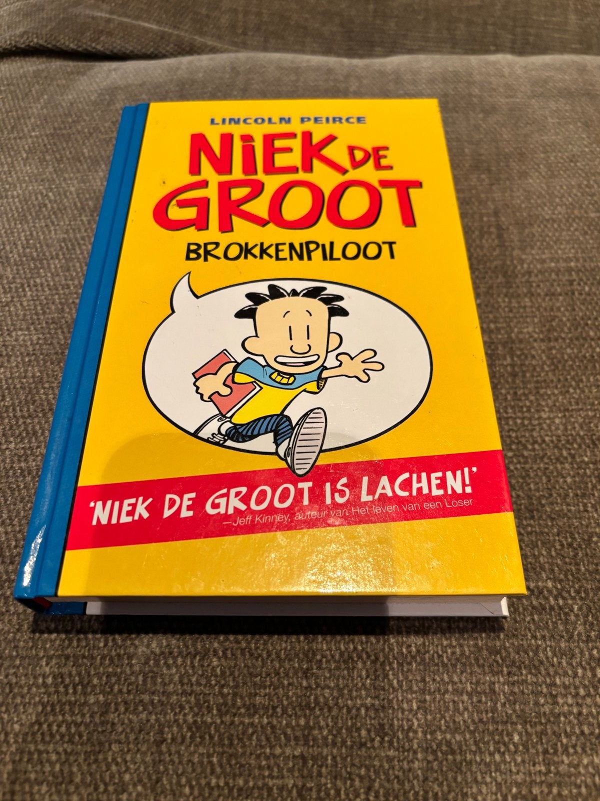 Niek de Groot: Brokkenpiloot - Lincoln Peirce, Ophalen of Verzenden, Zo goed als nieuw, Fictie