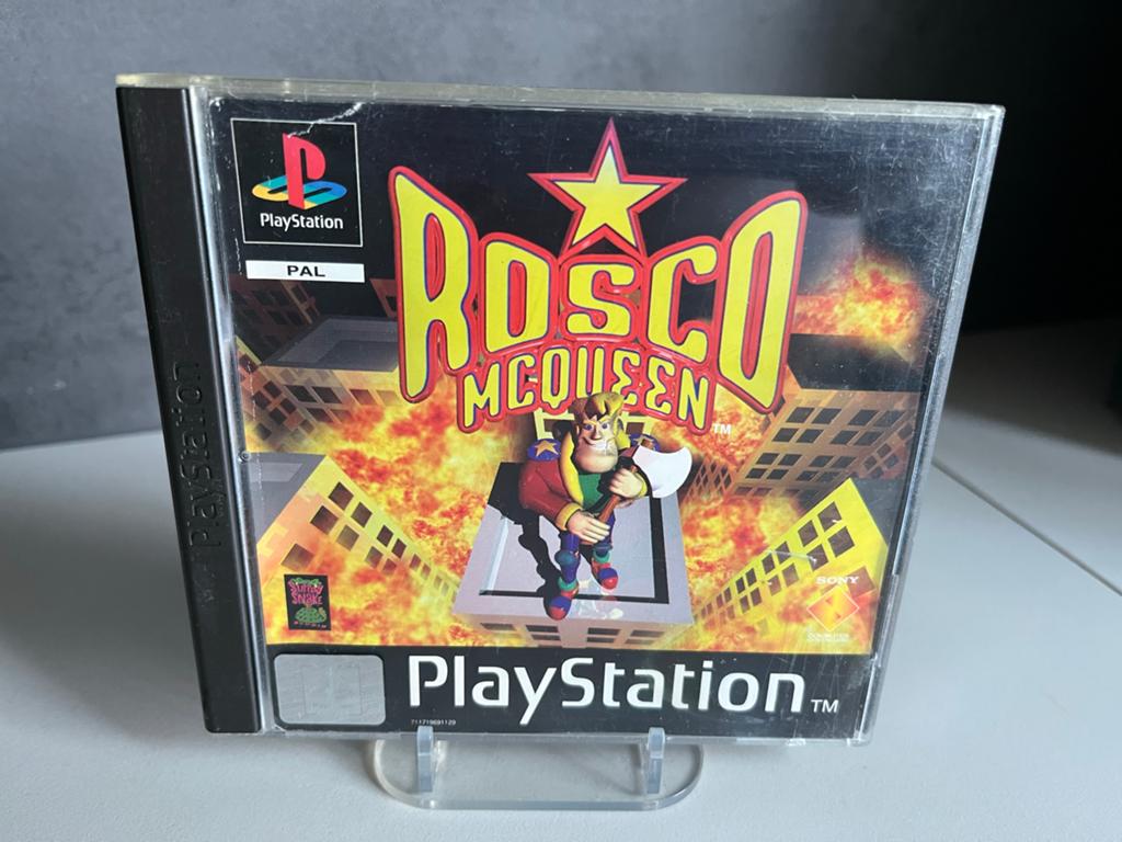 Rosco McQueen Firefighter PS1 PlayStation 1 PAL Compleet, Avontuur en Actie, O, Ophalen of Verzenden, Zo goed als nieuw