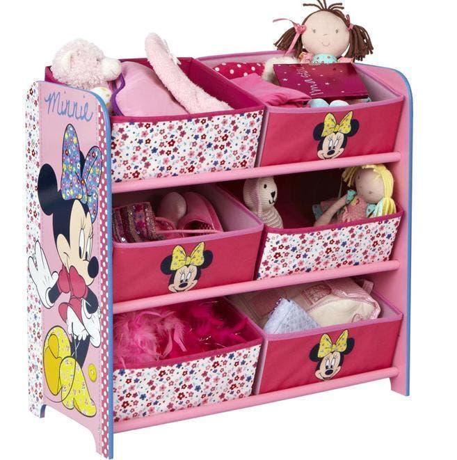 Minnie Mouse Opbergrek / Opbergkast Disney - Van 69 voor 39!, Minder dan 90 cm, Nieuw, Ophalen of Verzenden, Nvt