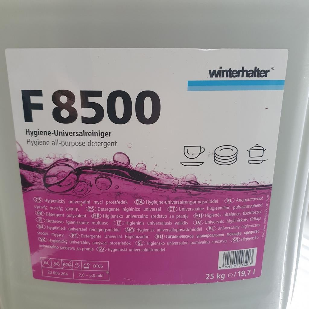Winterhalter F8500 Hygiënisch Universeel  ONGEOPEND!!, Ophalen, Schoonmaakmiddel