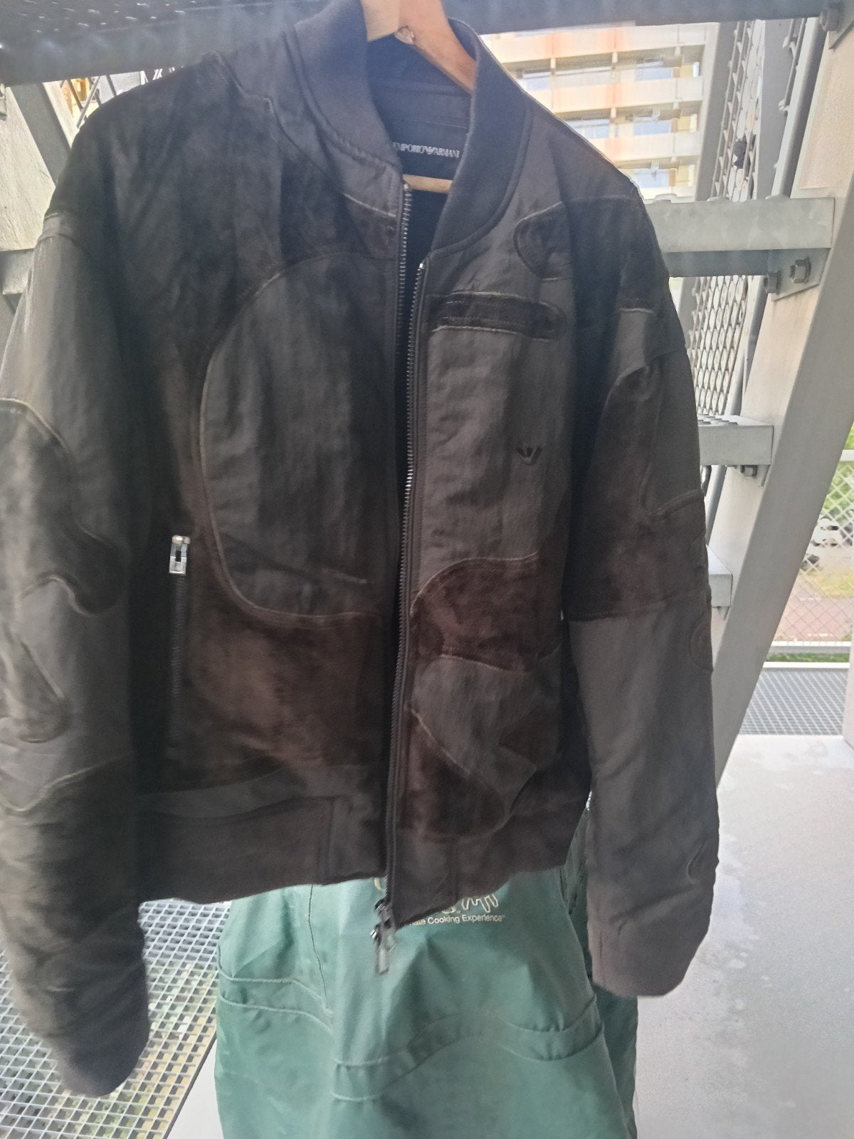 Emporio Armani Bomberjack - Groen - Maat 50, Kleding | Heren, Jassen | Winter, Emporio Armani, Maat 48/50 (M), Ophalen of Verzenden