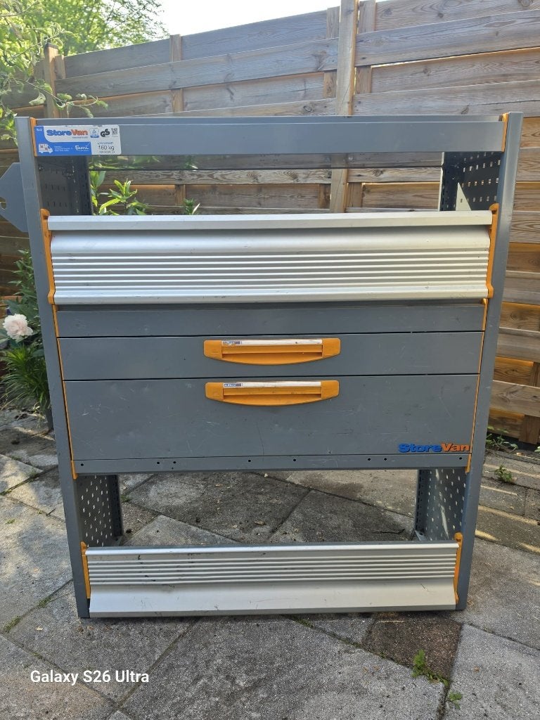 StoreVan Bedrijfswageninrichting/ inbouwkast Nette staat, Ophalen, Gebruikt