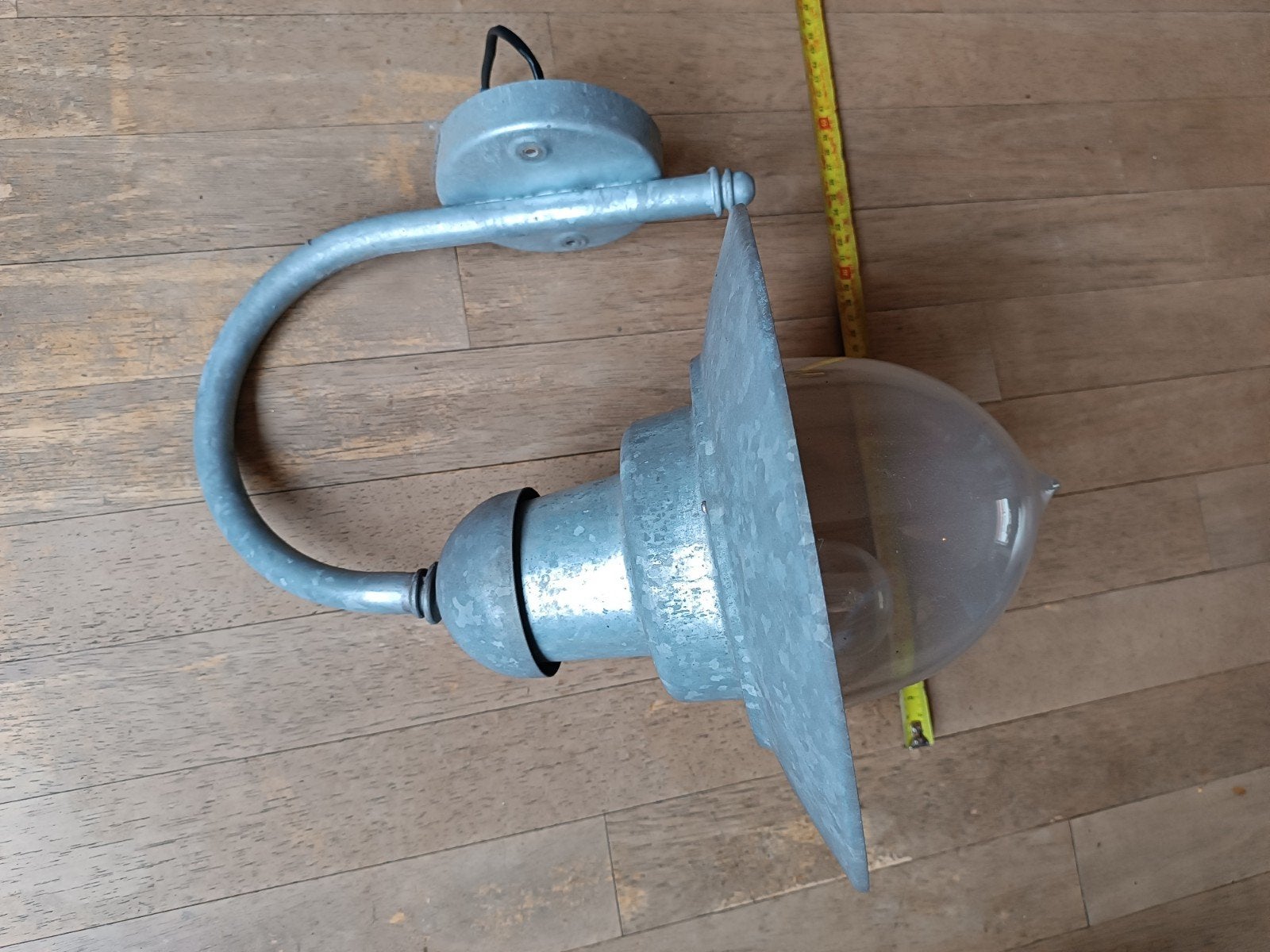 Gegalvaniseerde buitenlamp - Klassiek design, Ophalen, Gebruikt