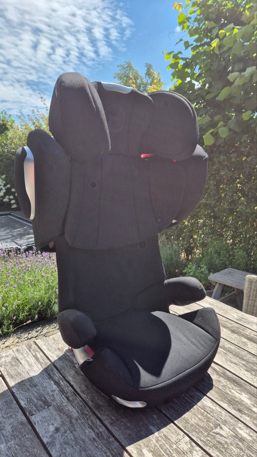Cybex Solution Q3-Fix autostoel - Zwart, 15 t/m 36 kg, Verstelbare rugleuning, Zo goed als nieuw, Isofix
