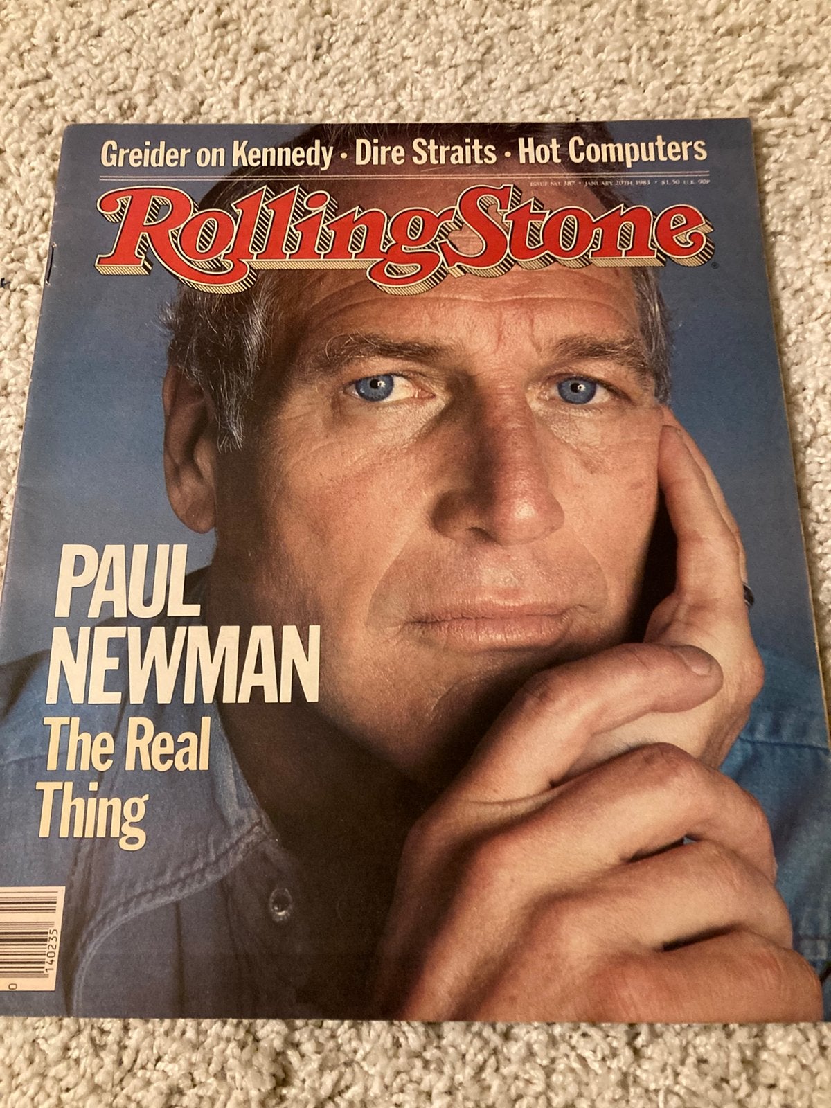 ROLLING STONE 1983 DIRE STRAITS Michael Jackson Thriller, Boeken, Ophalen of Verzenden, Zo goed als nieuw, Muziek, Film of Tv