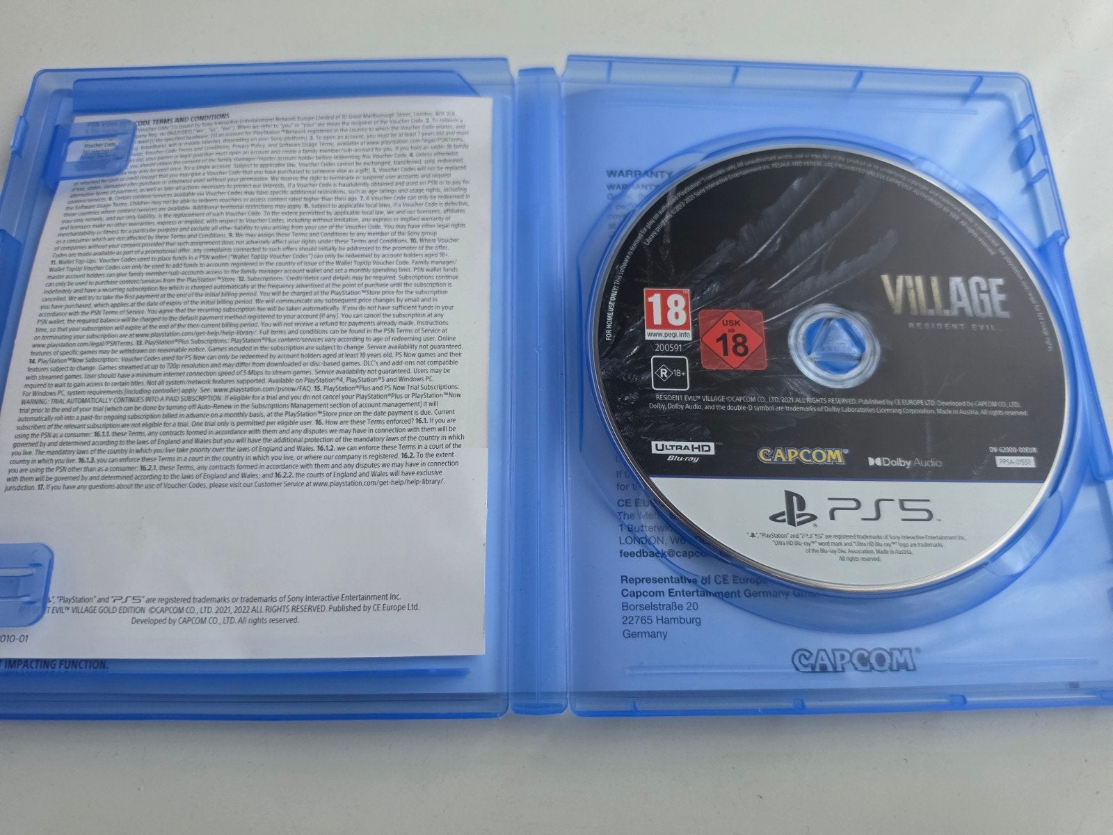 Resident Evil Village voor Playstation 5 Lees Beschrijving, CAPCOM CO., LTD., Vanaf 18 jaar, Shooter, Info@capcom.com