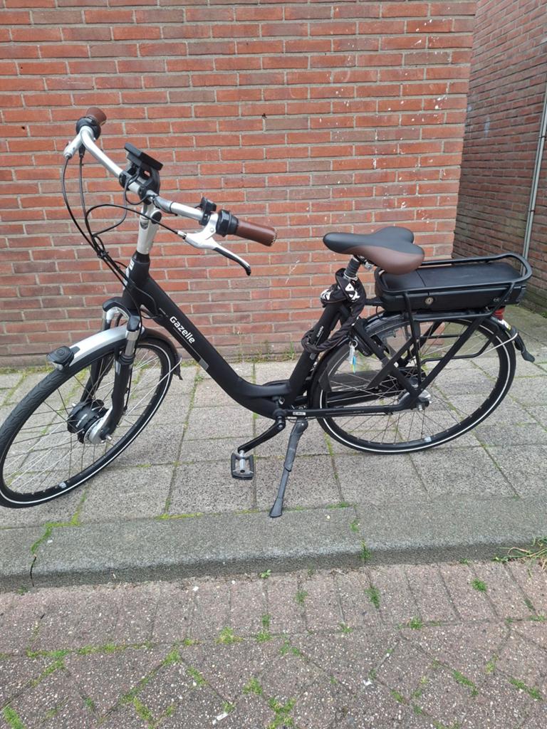 Izgst gazelle grenoble c7 elektrische damesfiets 53cm 28inch, 51 tot 55 cm, Ophalen, Zo goed als nieuw, Gazelle