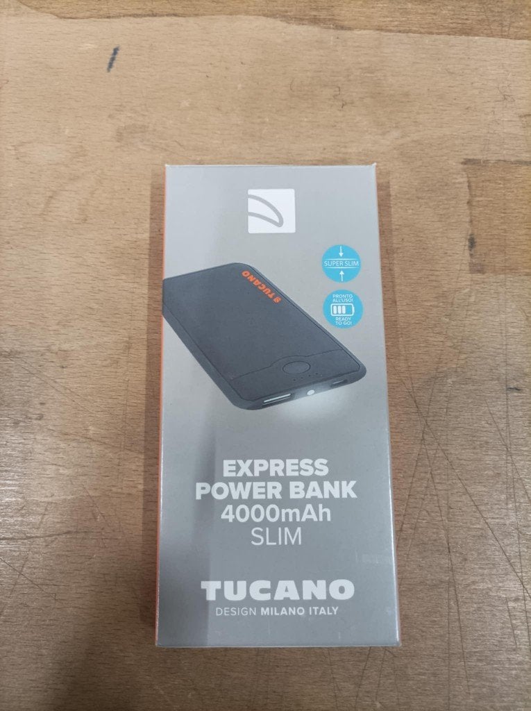 tucano powerbank 4000 mAh, Ophalen of Verzenden, Nieuw