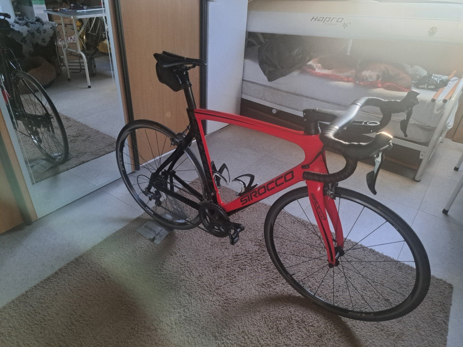 Sirocco Racefiets Ultegra - Zo goed als nieuw € 850,00, Ophalen of Verzenden, Zo goed als nieuw, Sirocco