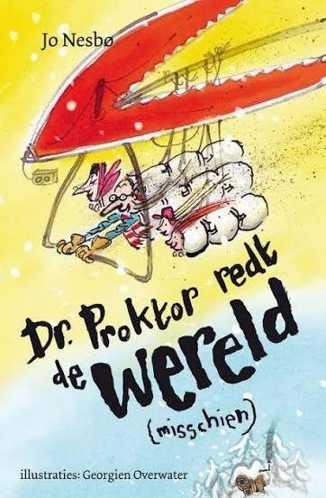 Jo Nesbo: Dr. Proktor redt de wereld (misschien). Hardcover, Boeken, Ophalen of Verzenden, Zo goed als nieuw, Jo Nesbø, Fictie