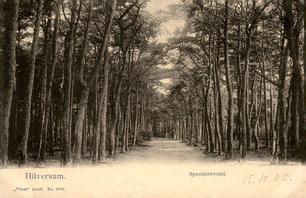 Hilversum Spanderswoud Vivat no 4082 # 316, Verzenden, Voor 1920, Ongelopen, Noord-Holland
