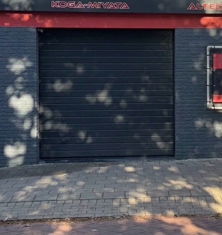 Hormann, Electrische garagedeur 250 x 250 cm, Doe-het-zelf en Verbouw, Ophalen, Garagedeur, Zo goed als nieuw, 120 cm of meer