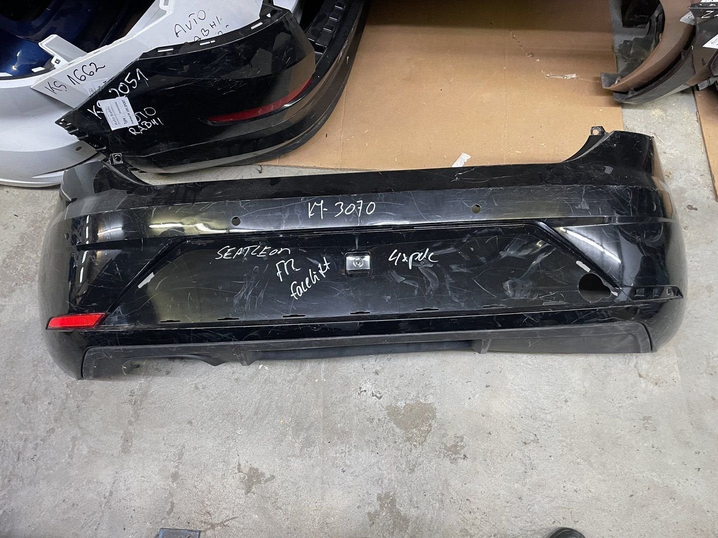 Seat leon 5f FR facelift achterbumper, Gebruikt, -, -, Ophalen of Verzenden
