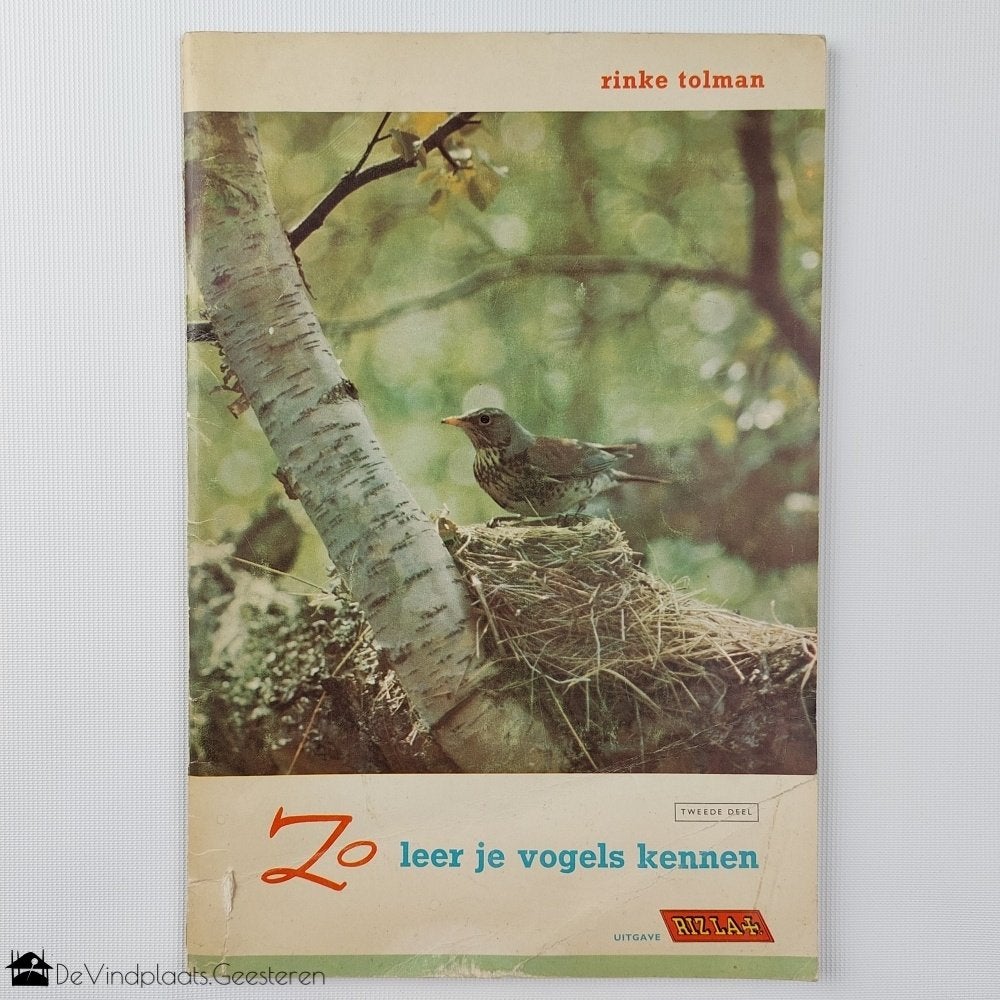 Zo leer je de vogels kennen – Rizzla plaatjesboek – 2e deel, Boeken, Prentenboeken en Plaatjesalbums, Ophalen of Verzenden, Gelezen