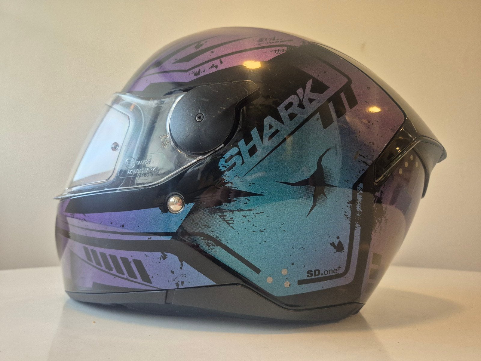 Shark D-Skwal Dharkov motorhelm – M – Integraalhelm, Ophalen of Verzenden, Tweedehands, Integraalhelm, Shark