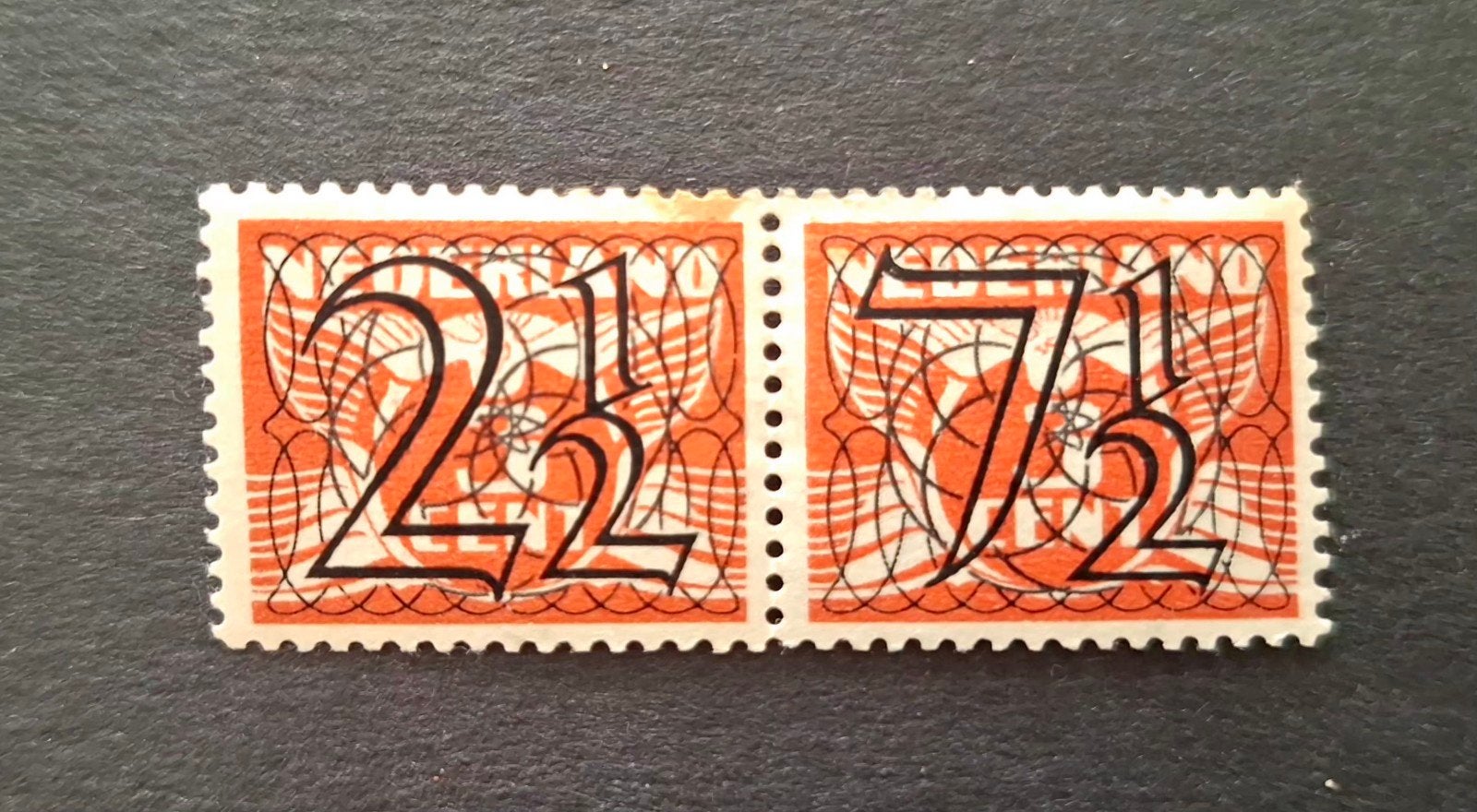 Nederland 1940 nvph 356b Guilloche Combinaties, Ophalen of Verzenden, Postfris