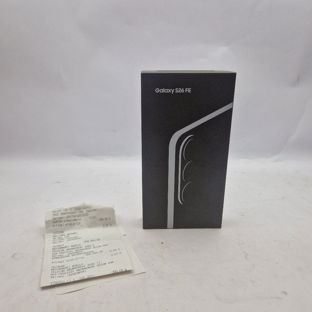 Samsung Galaxy S26 FE 128GB  || Nu voor maar €549,99, Ophalen of Verzenden, Nieuw, Overige typen, Samsung