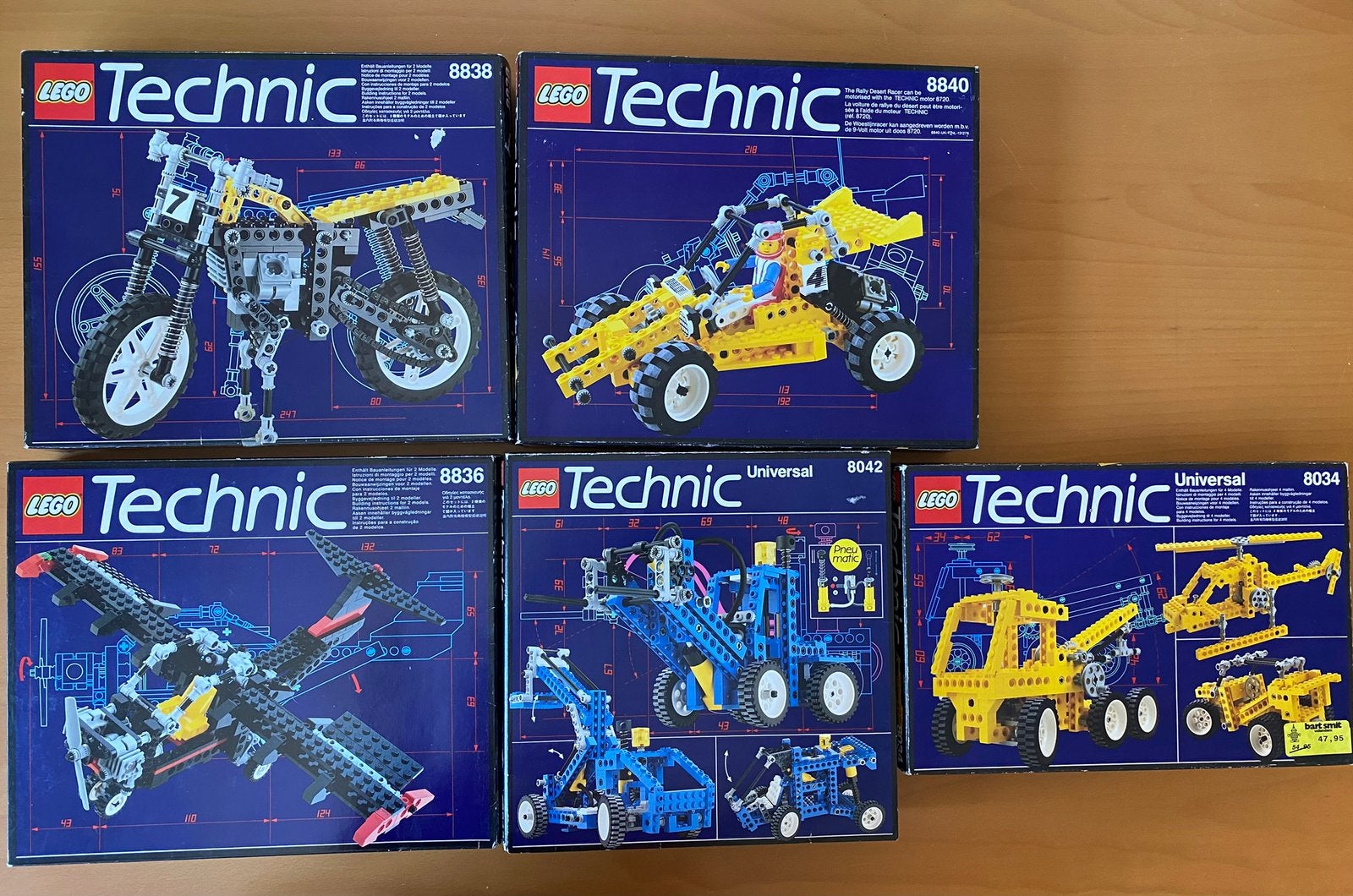 Technic lego vijf stuks. 3 dozen ongeopend., Ophalen of Verzenden, Nieuw