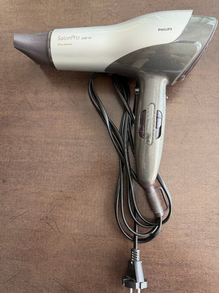Philips SalonDry Pro Föhn 2100 W, Ophalen of Verzenden, Gebruikt, Haarverzorging