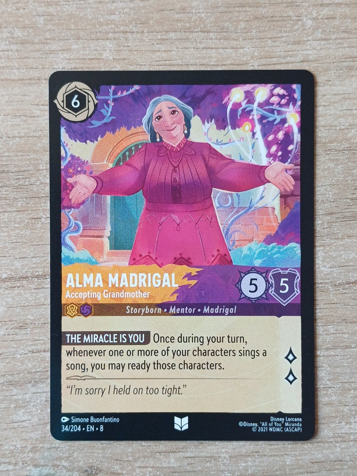 Alma madrigal 34/204, Ophalen of Verzenden, Nieuw, Losse kaart