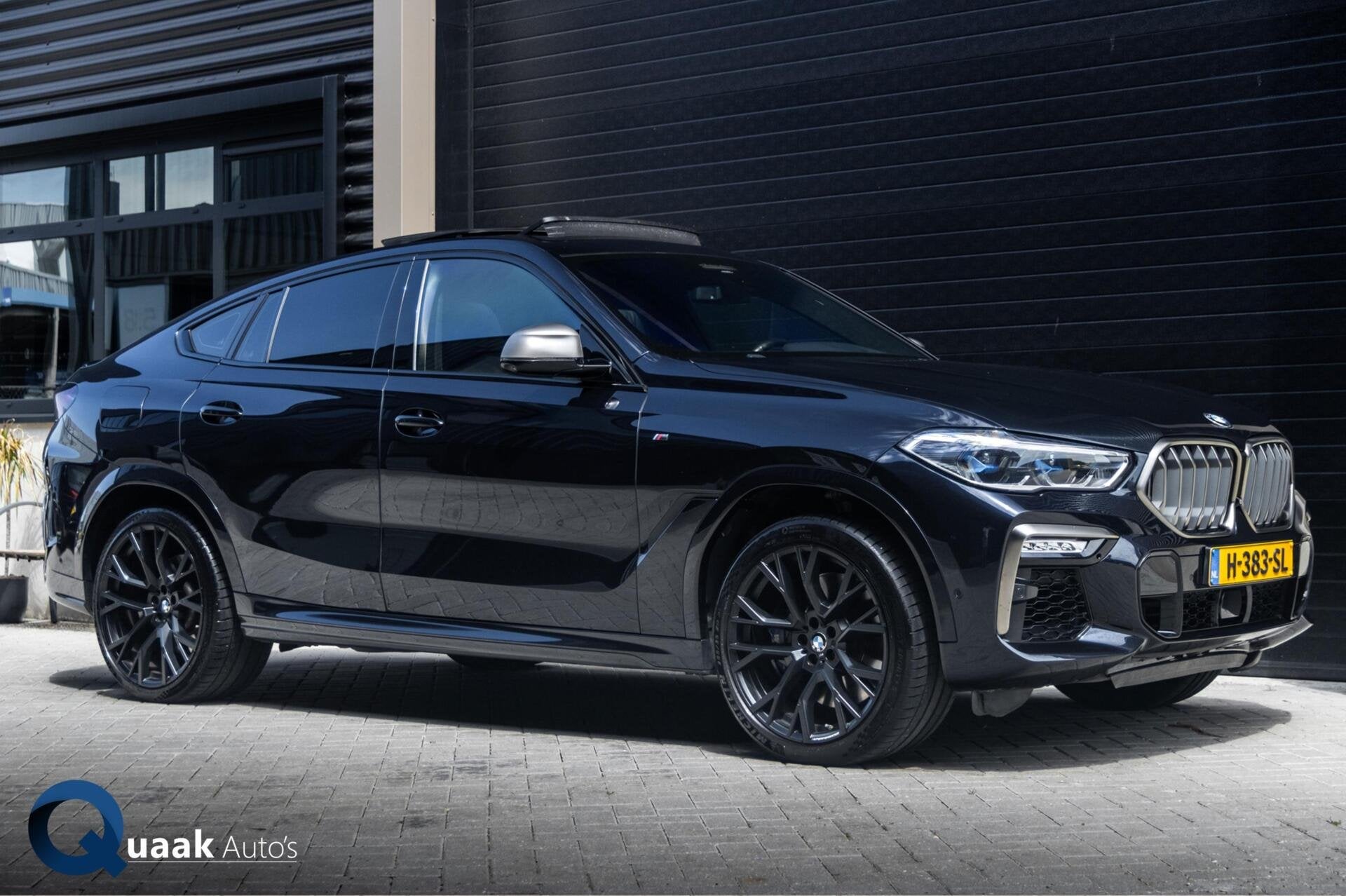 BMW X6 M50d M-Performance | SKYLOUNGE | BOWERS&WILKINS | HUD, Automaat, Gebruikt, 2993 cc, Zwart