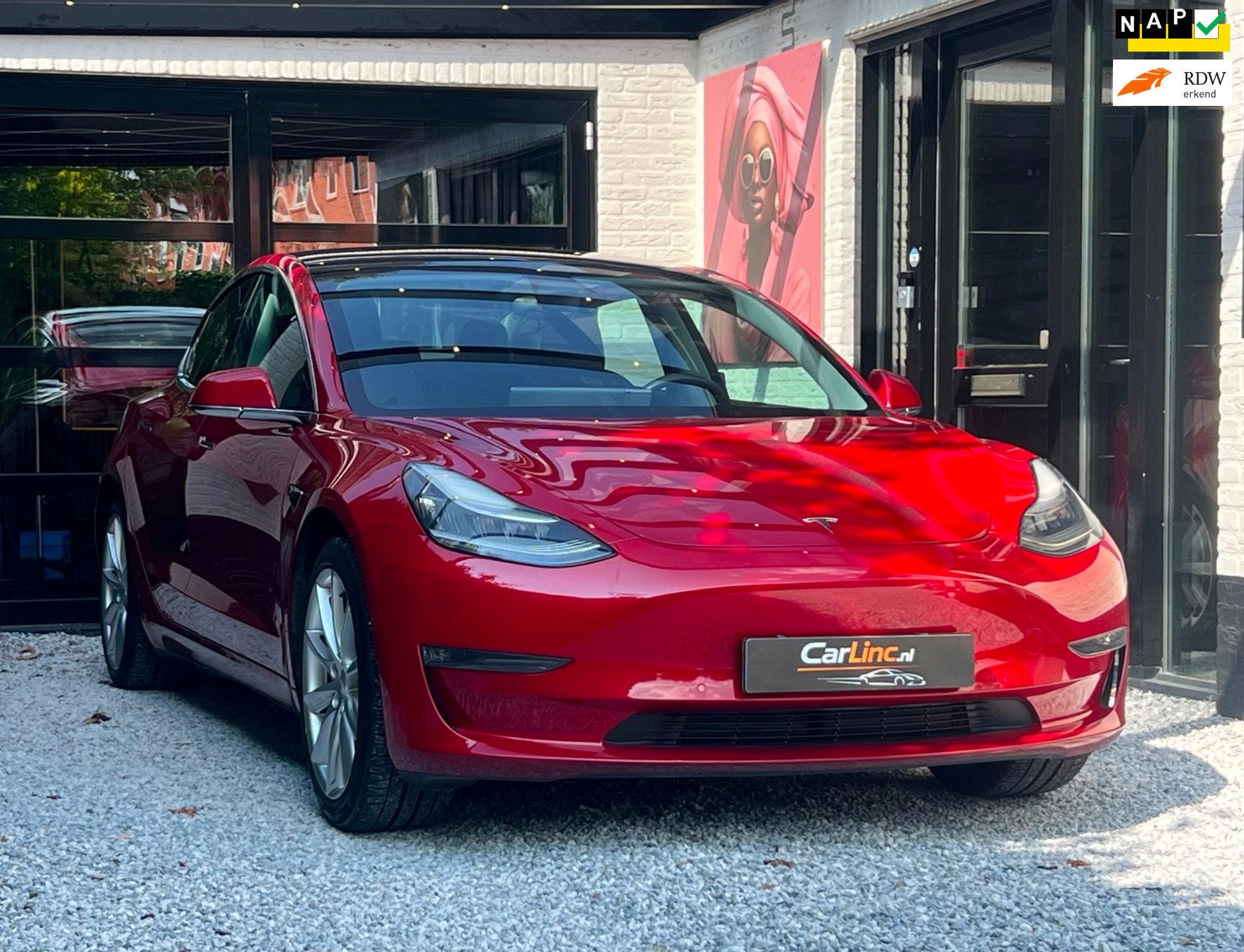 Tesla Model 3 Standard RWD Plus 60 kWh | NIEUWE ACCU!, Auto's, Tesla, Automaat, Achterwielaandrijving, 40 min, Origineel Nederlands