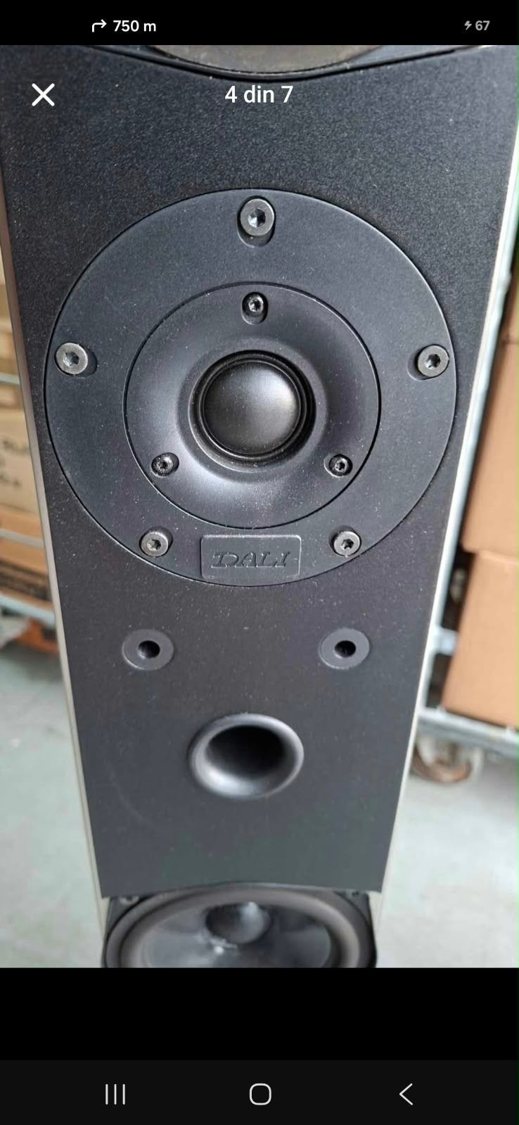 Dali SL-7 Vloerstaande Luidsprekers - Set, Ophalen, Vloerstaande luidspreker, Gebruikt, 120 tot 150 watt
