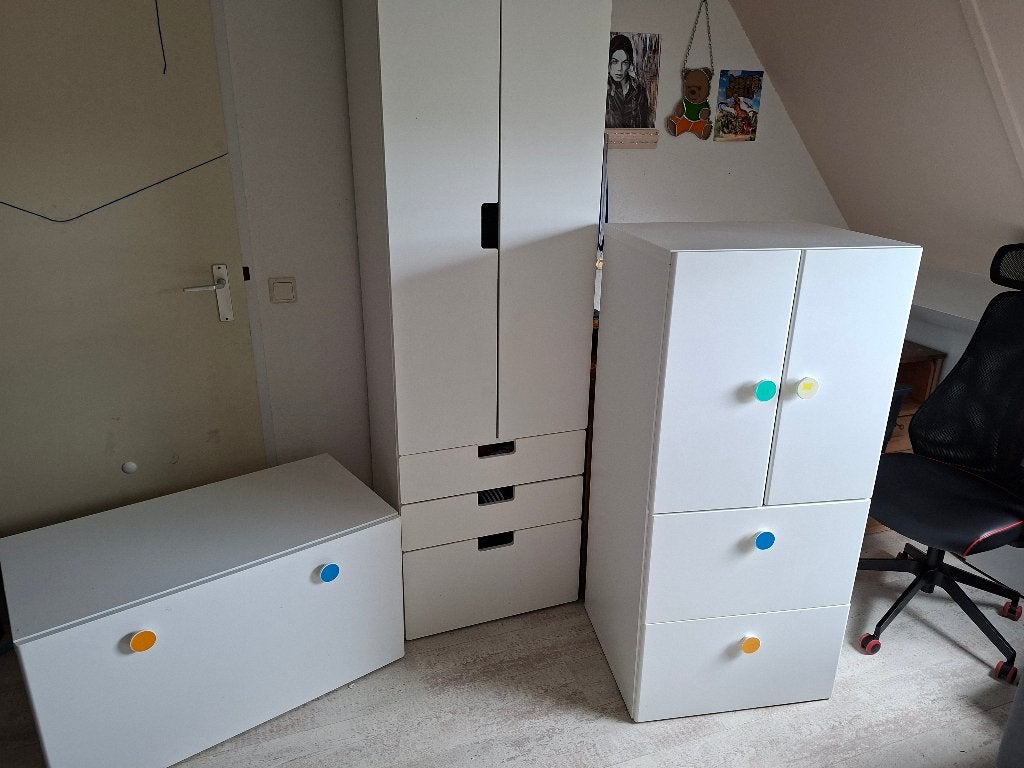 3 kasten voor een kinderkamer, Ophalen, Gebruikt, 50 tot 70 cm, 105 cm of meer