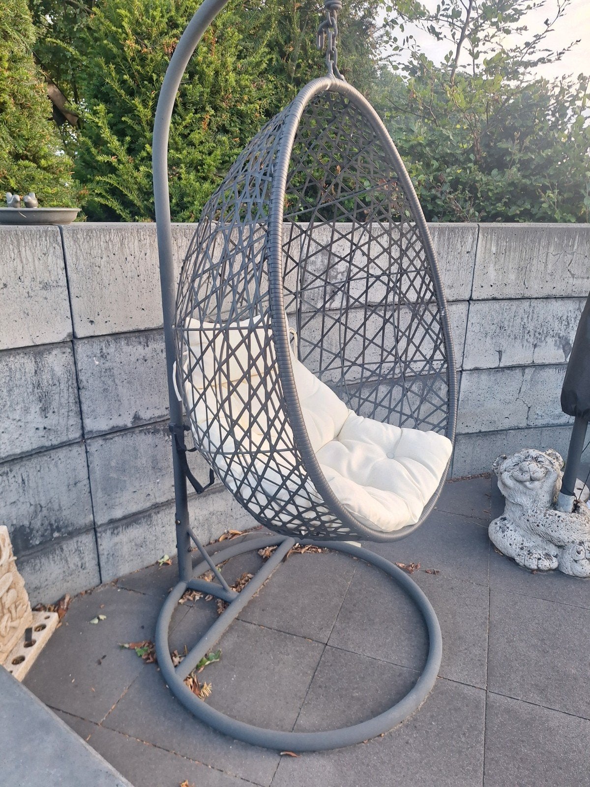 hangstoel, Tuin en Terras, Ophalen, Zo goed als nieuw, Kunststof