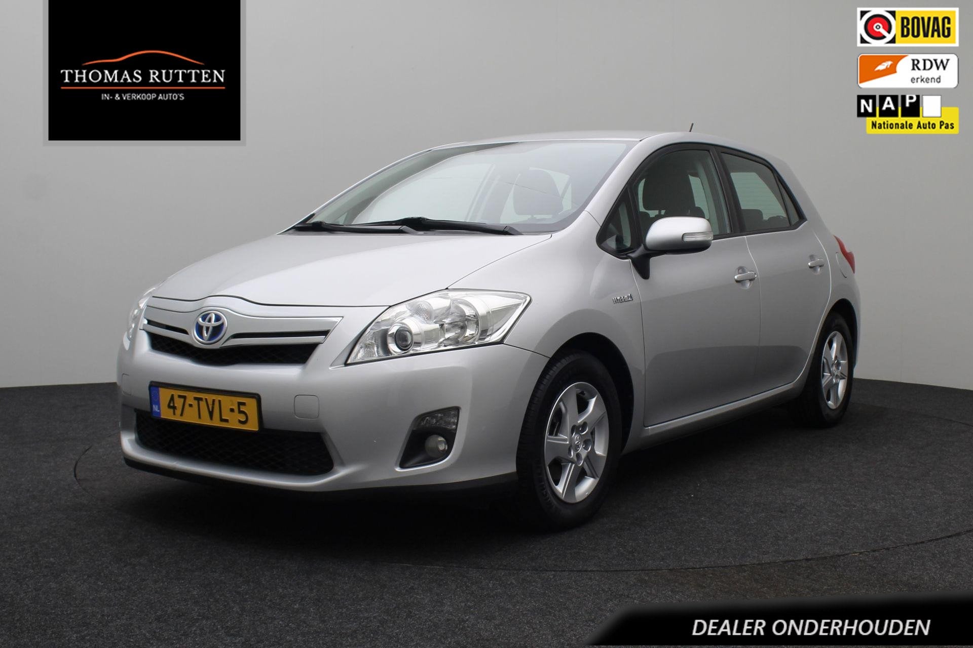 Toyota Auris 1.8 Full Hybrid Aspiration 2012 NAP | Navigatie, Auto's, Euro 5, Gebruikt, 4 cilinders, Origineel Nederlands