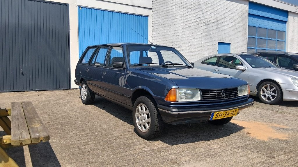 Peugeot 305 1.5 GL Break 1987 Blauw, Auto's, Oldtimers, Particulier, Te koop