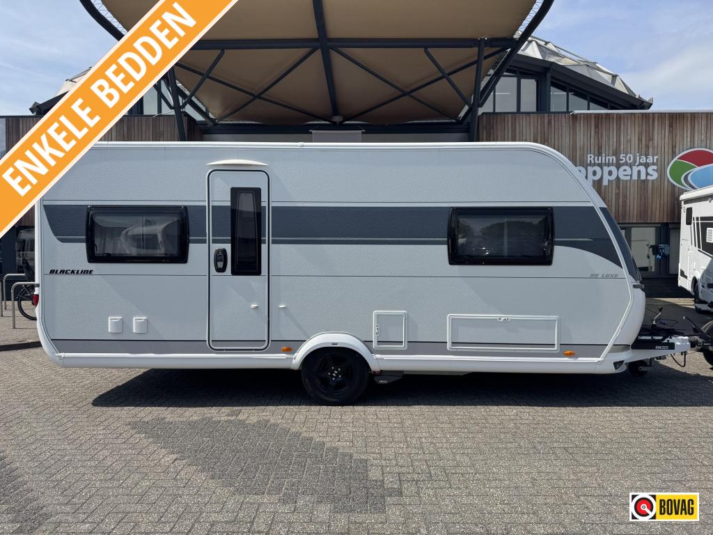 Hobby De Luxe 540 UL 2023 MOVER + VOORTENT!!!!, Caravans en Kamperen, Caravans, Schokbreker, Standaardzit, Hobby, Overige typen