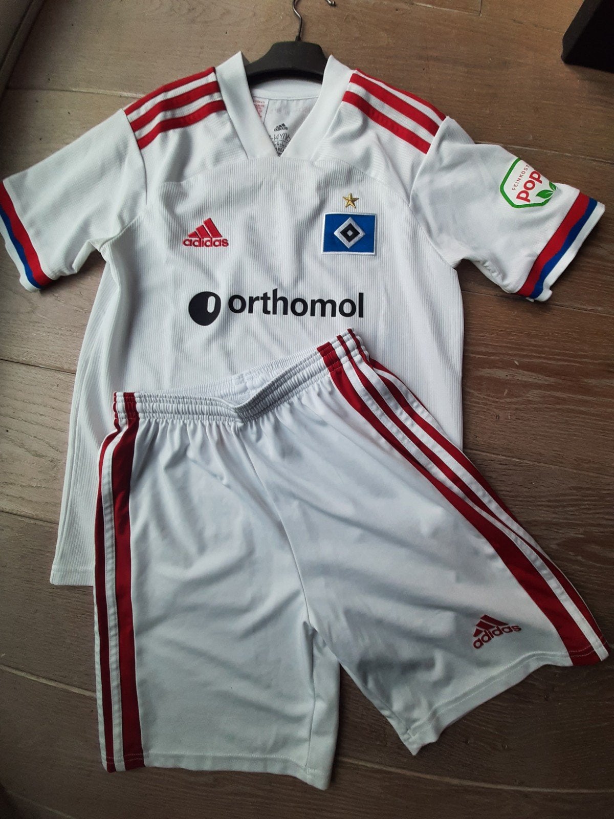 Adidas voetbalkleding. Hamburg.164/176, Adidas, Jongen of Meisje, Ophalen of Verzenden, Zo goed als nieuw