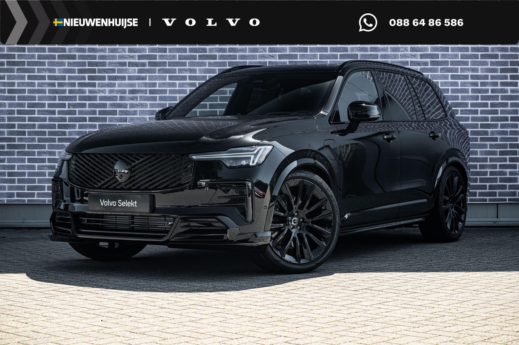 Volvo XC90 2.0 T8 Plug-in hybrid AWD Ultra Dark Executive |, 12 maanden, Gebruikt, Euro 6, Zwart