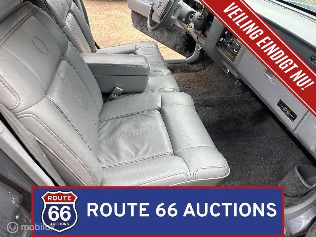 Cadillac DeVille | 1991 | Route 66 Auctions, Auto's, Cadillac, Overige carrosserieën, Zwart, Bedrijf