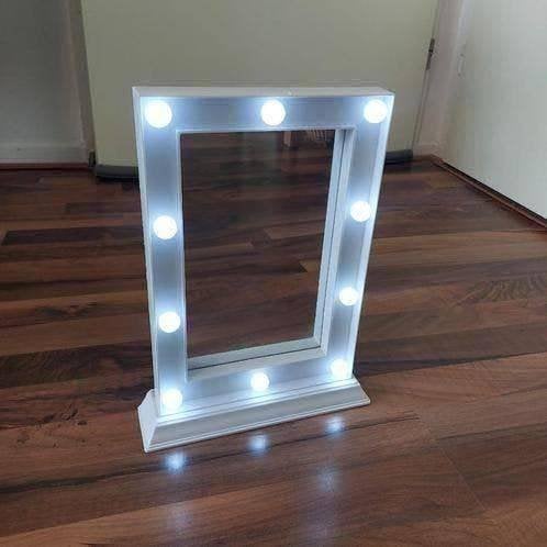 Make-up spiegel met verlichting, 21x33x3cm, Minder dan 50 cm, Ophalen of Verzenden, Zo goed als nieuw, Minder dan 100 cm
