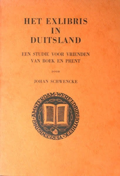 Het exlibris in Duitsland. Een studie voor vrienden/Schwenke, Verzenden, Gelezen, Grafische vormgeving