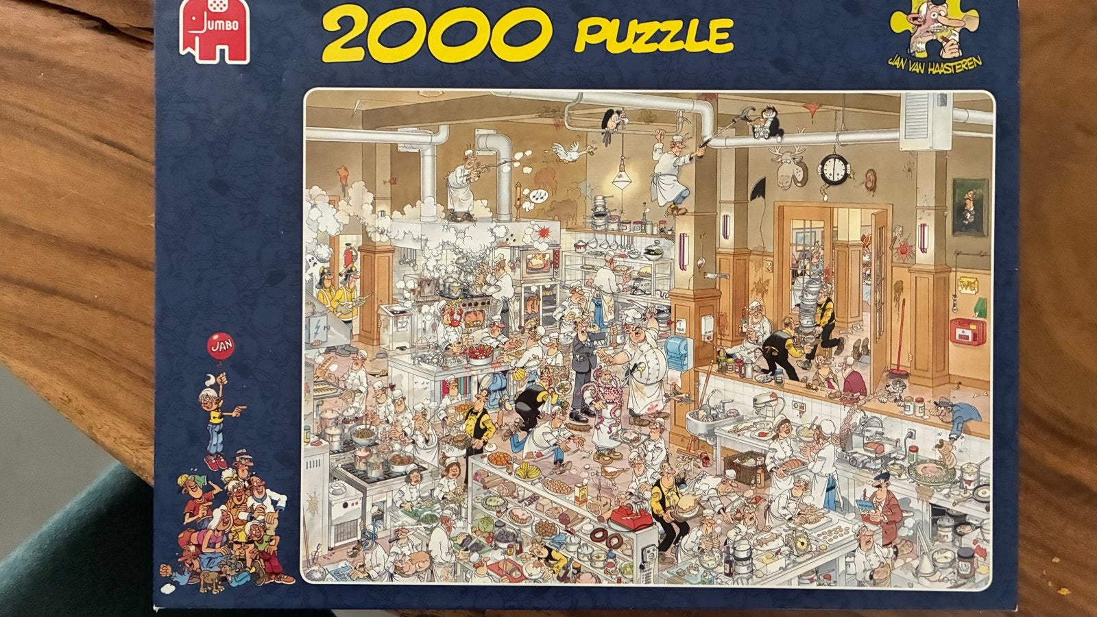 Jan van Haasteren Jumbo 2000 stukjes puzzel, Ophalen of Verzenden, Meer dan 1500 stukjes, Gebruikt, Legpuzzel