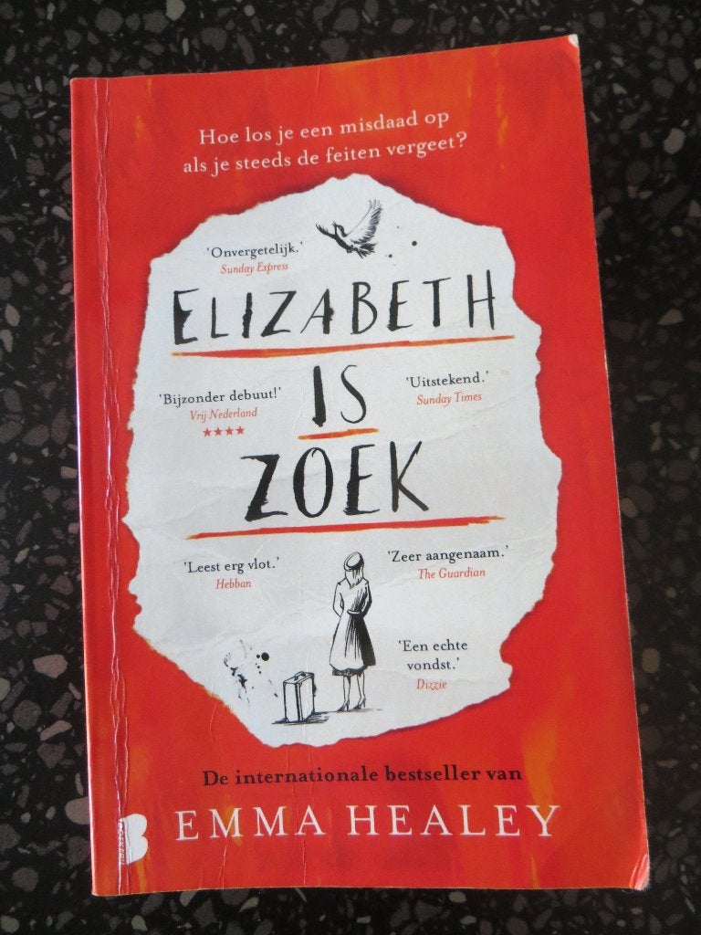Elisabeth is zoek - emma healey . Prachtig boek, Ophalen of Verzenden, Gelezen