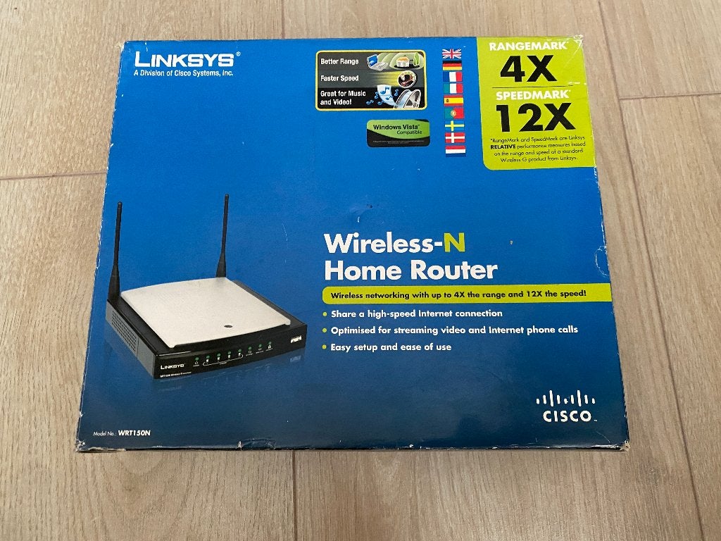 Cisco Linksys router, Ophalen of Verzenden, Gebruikt, Router, Linksys