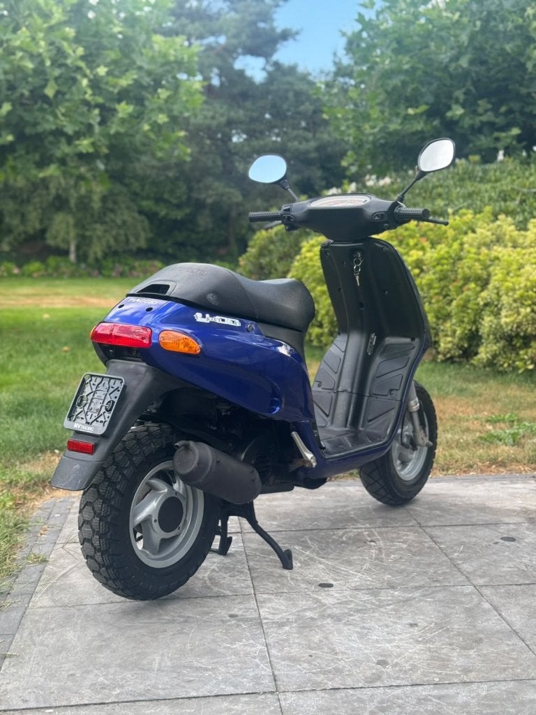 ⭐️Piaggio Typhoon 50cc 2 takt donker blauw 15887 km⭐️, Fietsen en Brommers, Scooters | Piaggio, Niet ingevuld, Niet ingevuld, Niet ingevuld
