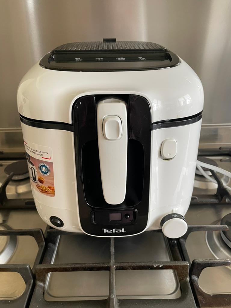 Tefal Super Uno frituurpan, 2 tot 3 liter, Ophalen of Verzenden, Gebruikt, Uitneembare binnenpan