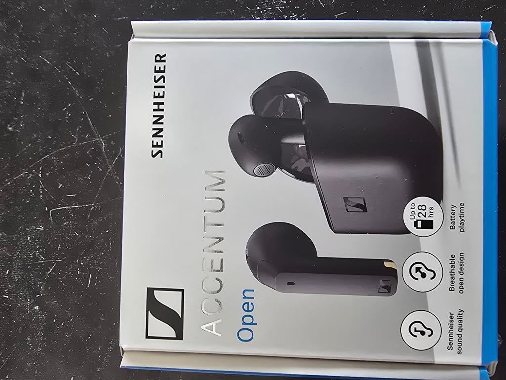 Sennheiser accentum open oortjes oordopjes earbuds, Ophalen of Verzenden, Nieuw, Sennheiser