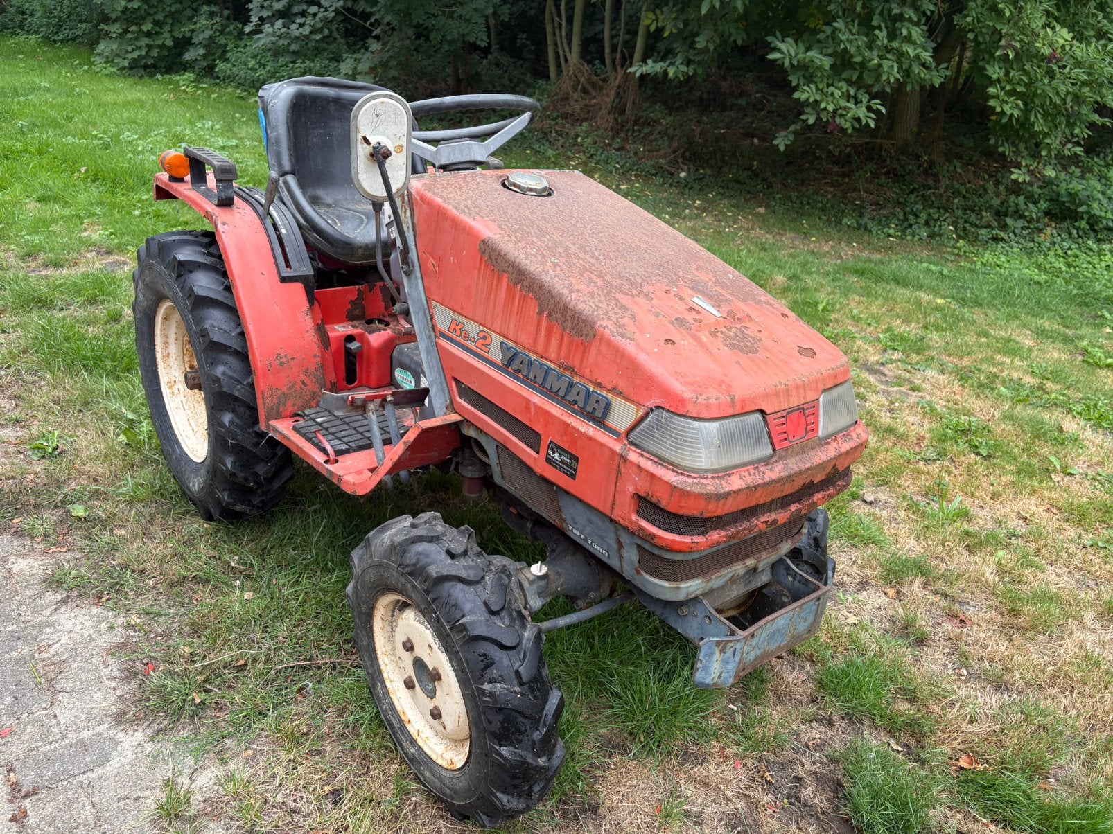 Yanmar KE-2 minitrekker slechts 394 uur, Gebruikt, Tot 2500, Tot 80 Pk, Ophalen