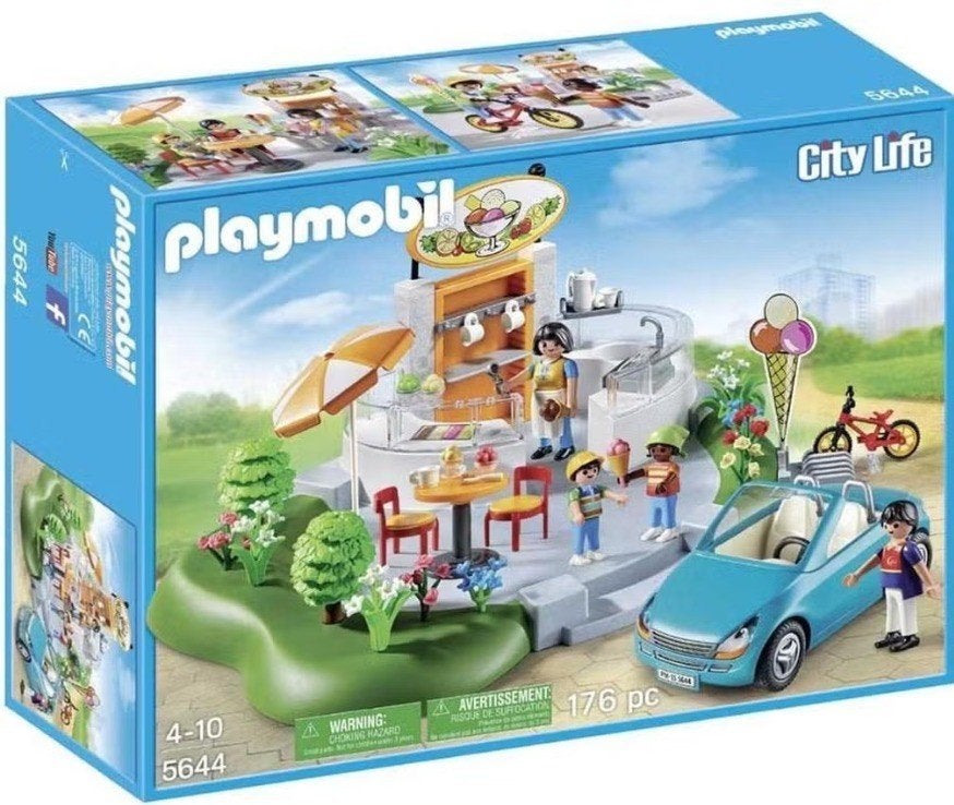 Playmobil City Life 5644 - IJssalon NIEUW IN DOOS, Ophalen of Verzenden, Nieuw