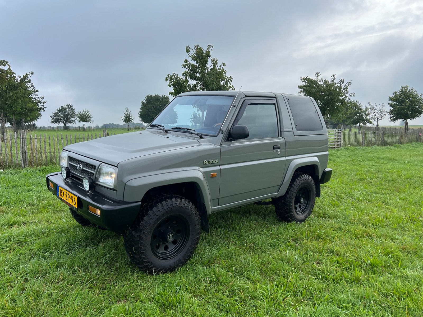 Daihatsu Feroza 1.6 Cabriotop 4WD 1997 * uniek *, Feroza, 1590 cc, Origineel Nederlands, Handgeschakeld