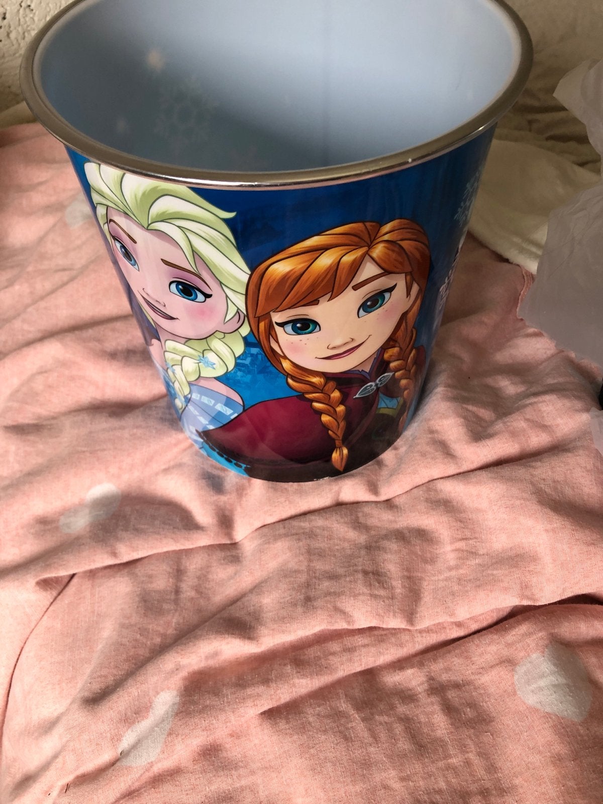 Disney Frozen prullenbak / opbergemmer, Ophalen of Verzenden, Gebruikt, Meisje